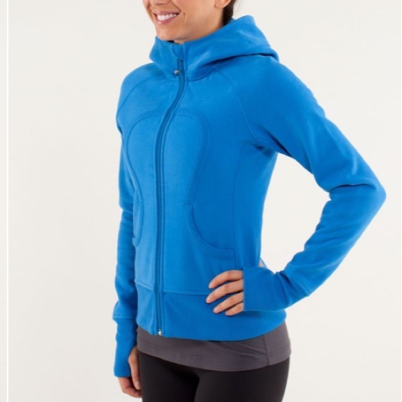 Lululemon Scuba Hoodie *Stretch Beaming Blue size 8 - Picture 2 of 15